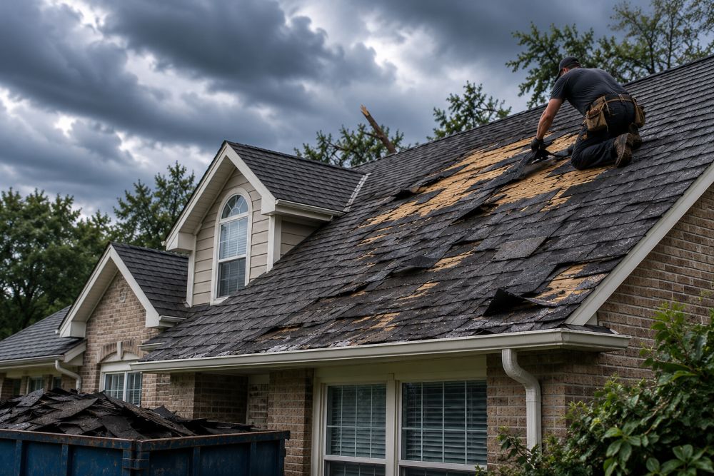 Storm Damage Roof Repairs in Memphis TN Storm Damage Roof Repairs in Memphis TN